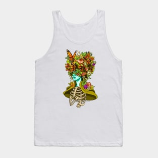 Autumn's Enigmatic Muse Tank Top